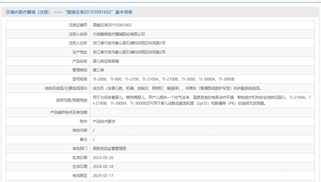 注册证正在上产中急需致电获取