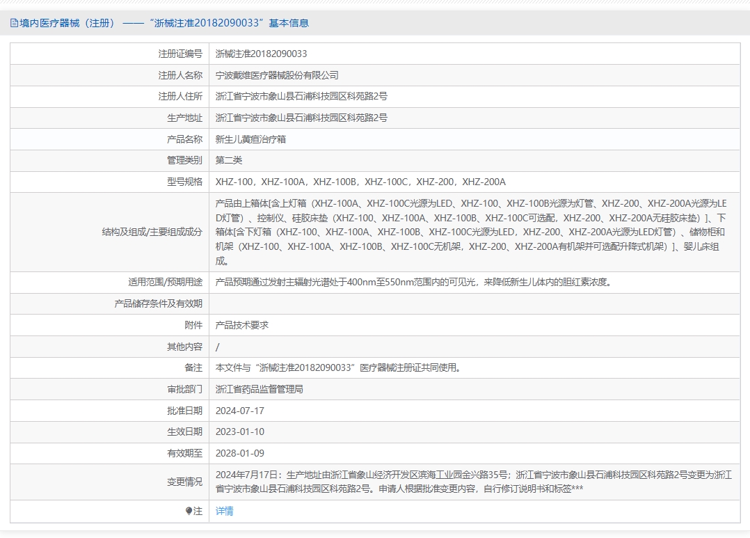 注册证正在上产中急需致电获取